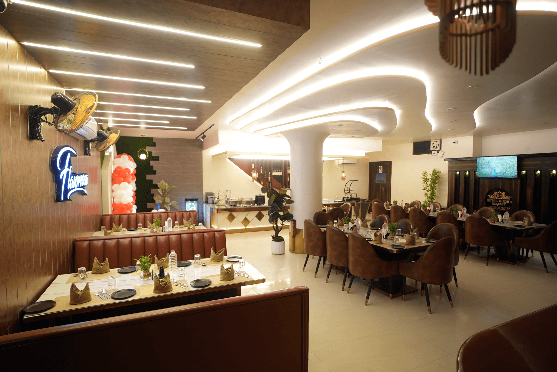 The Flavoresca Main Dining